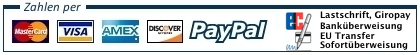 LEV Lastschriften Visa Amex PayPal Bank Check